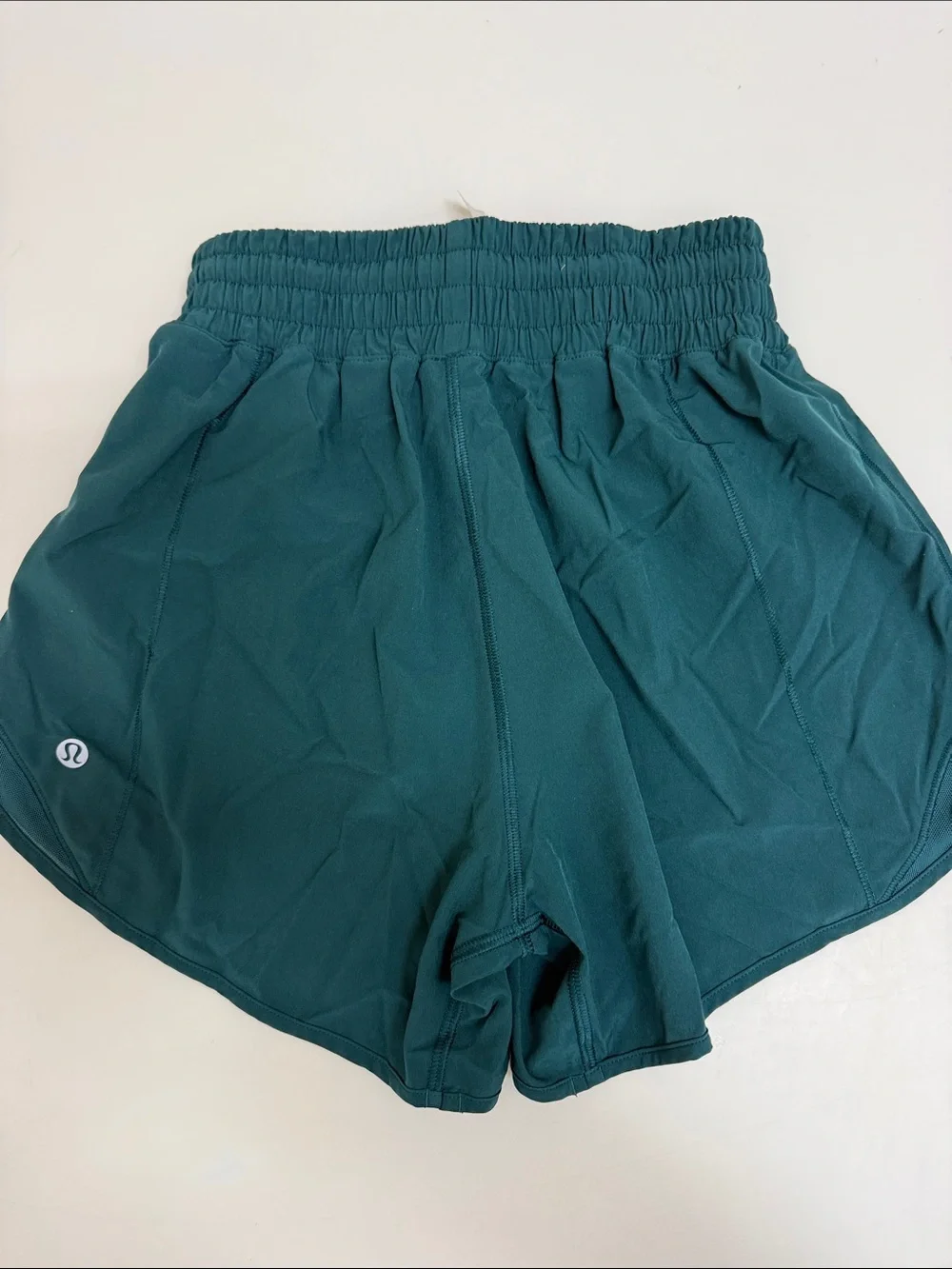 Lululemon Hotty Hot Womens High-Waist Teal Active Shorts